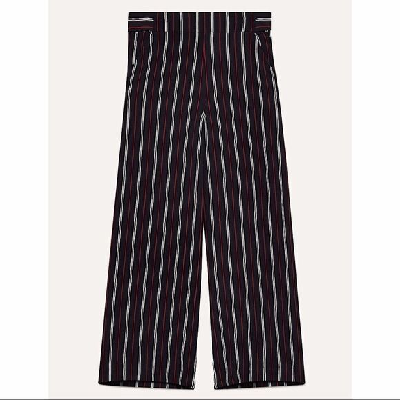 Aritzia Wilfred Faun wide leg crop pant - Picture 3 of 13